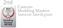 Casecon Modding Masters Samurai Sacrilegium  2015   Modding Masters  SILVER 2nd