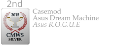 Casemod Asus Dream Machine Asus R.O.G.U.E  2015  CMWS  SILVER 2nd