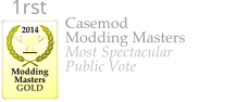 Casemod Modding Masters Most Spectacular Public Vote   2014  Modding Masters GOLD 1rst