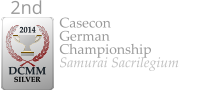 Casecon German Championship Samurai Sacrilegium  2014  DCMM  SILVER 2nd