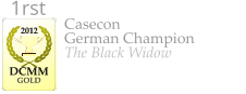 Casecon German Champion The Black Widow    2012  DCMM  GOLD 1rst