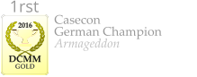 Casecon German Champion Armageddon    2016  DCMM  GOLD 1rst